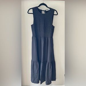 Black Everlane Midi Dress